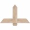 Ekena Millwork Eugene Smooth Timber Gable Bracket, Douglas Fir, 36"W x 23"H x 1 1/2"D x 5 1/2"F, 15/12 Pitch GBW036X23X0206EUG00SDF - alternate 1
